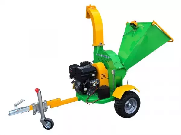 Victory BX-2000-E Houtversnipperaar, Houtversnippering met Briggs&Stratton Motor met E-Starter; Schijfversnipperaar